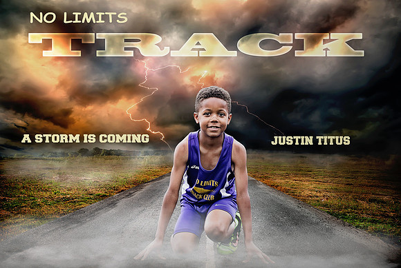12.25x18.25 A Storm is Coming-Titus, Justin