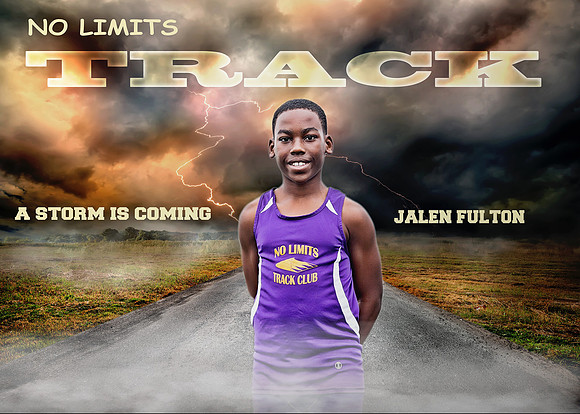 5x7 A Storm is Coming-Fulton, Jalen