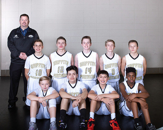 8th grade boys basketball team