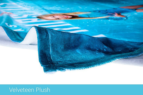 velveteen plush blanket