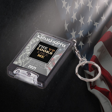 Flashlight Keychain mockup
