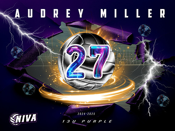 Audrey Miller_13U Purple